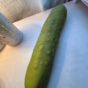 VIRAL Green Pickle Squishy Toy!!!